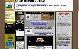 Somos Hispanas Unidas Silverton Immigration Legal Aid Inmigración.Ayuda Legal website