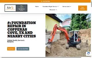 Copperas Cove Foundation Repair website