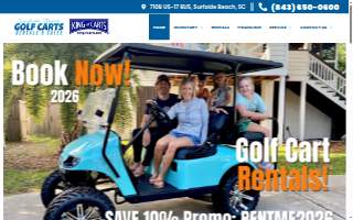 Surfside Beach Golf Cart Rentals & Sales