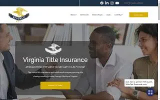 Republic Title, Inc. of Franconia website