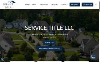 Service Title LLC website