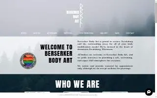 Berserker Body Art website
