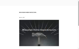 Wisconsin Home Inspectors