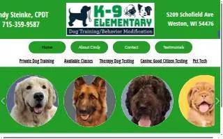K-9 Elementary LLC of Weston website