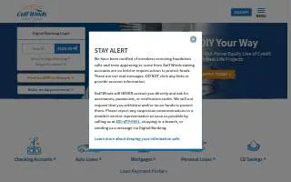 Gulf Winds Credit Union of Atmore website