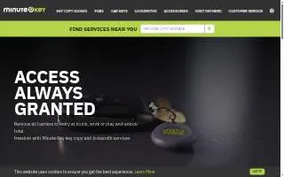 MinuteKey of Fairfield website