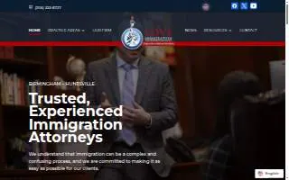 Love Immigration Law Firm of Leeds website