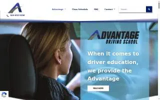 Advantage Driving School LLC website
