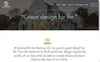 studiosmith Architecture, LLC website