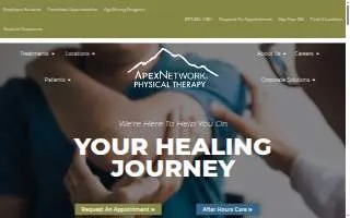 ApexNetwork Physical Therapy of Eloy website