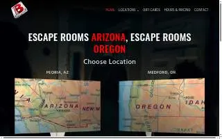 Baffled Escape Rooms of Peoria website
