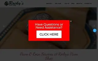 Rocky's Pawn Shop of Beaumont website