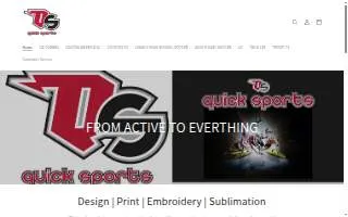Quick Sports website
