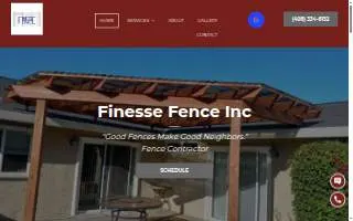Finesse Fence Inc website