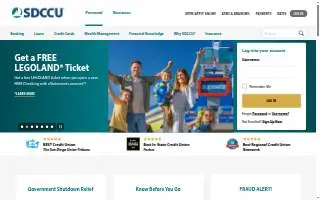 SDCCU La Mesa Branch website