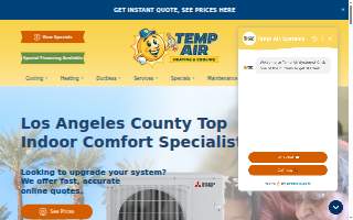 Temp Air System Inc