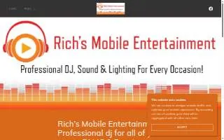 Rich’s Mobile Entertainment of Conneaut website