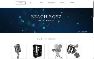 Beach Boyz Entertainment of Conneaut website