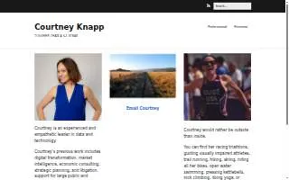 Courtney & Knapp Land Surveying website