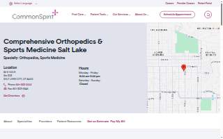 Comprehensive Orthopedics & Sports Medicine Salt Lake