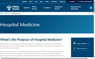 Our Lady of the Lake Physician Group Hospital Medicine