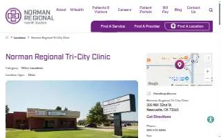 Norman Regional Primary Care Tri-City website