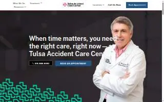 Tulsa Accident Care Center website