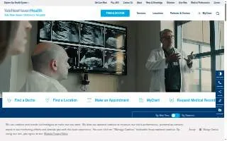 Yale New Haven Children's Hospital website