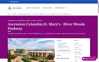 Ascension Columbia St. Mary's - River Woods Parkway