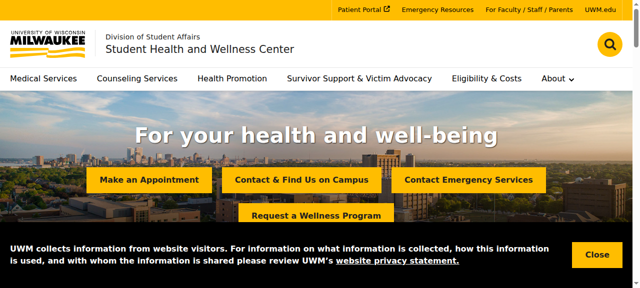 UW-Milwaukee Student Health & Wellness Center