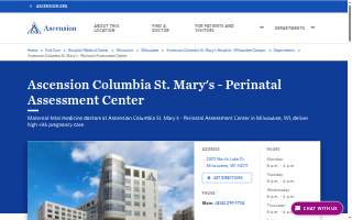 Ascension Columbia St. Mary's - Perinatal Assessment Center
