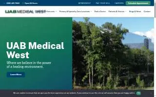 UAB Medical West Hospital website