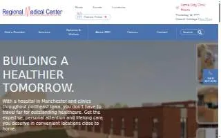Regional Medical Center of Manchester website