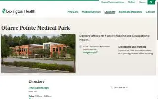 Lexington Medical Heart and Vascular Center - Columbia website