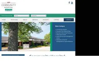 HPI Community Hospital website