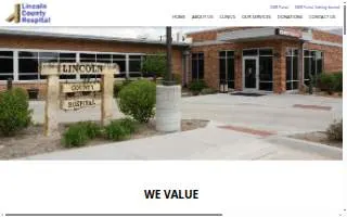 Lincoln County Hospital website