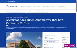Ascension Via Christi Ambulatory Infusion Center on Clifton