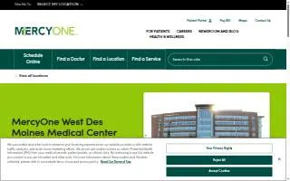 MercyOne West Des Moines Medical Center website