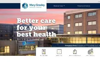 Mary Greeley Medical Center website
