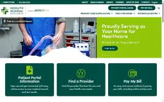 Kossuth Regional Health Center website
