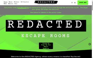 Redacted Escape Rooms