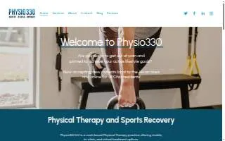 Physio330 website