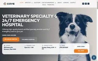 COVE Pet Care - Delaware website