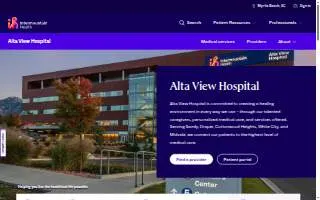 Intermountain Health Alta View Hospital website