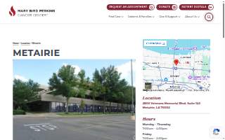 Mary Bird Perkins Cancer Center in Metairie
