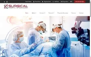 Surgical Hospital Of Oklahoma website