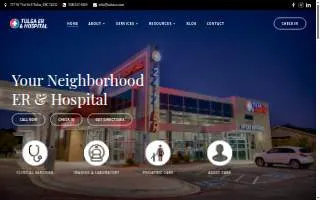 Tulsa ER & Hospital website
