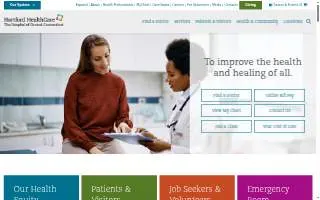 The Hospital of Central Connecticut website