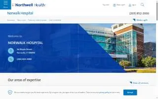 Norwalk Hospital, part of Nuvance Health website