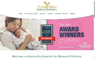Huntsville Hospital for Women & Children website